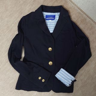 バーバリーブルーレーベル(BURBERRY BLUE LABEL)の可愛い　紺ジャケ(テーラードジャケット)