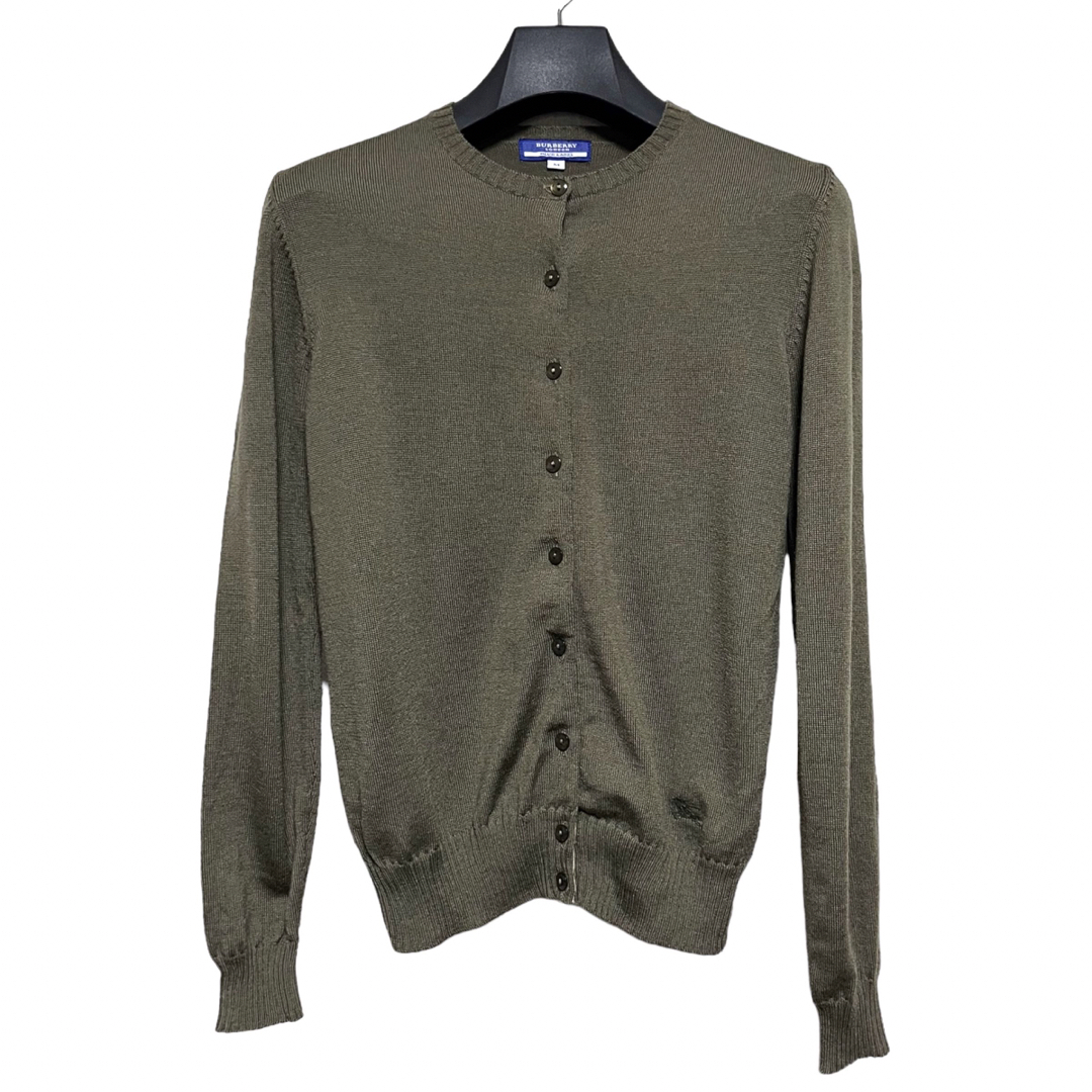 BURBERRY カーディガン 美品 バーバリー カーディガン ウール M-