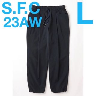 1LDK SELECT - everyone エブリワンFARAH slacks (BLACK) XLサイズの