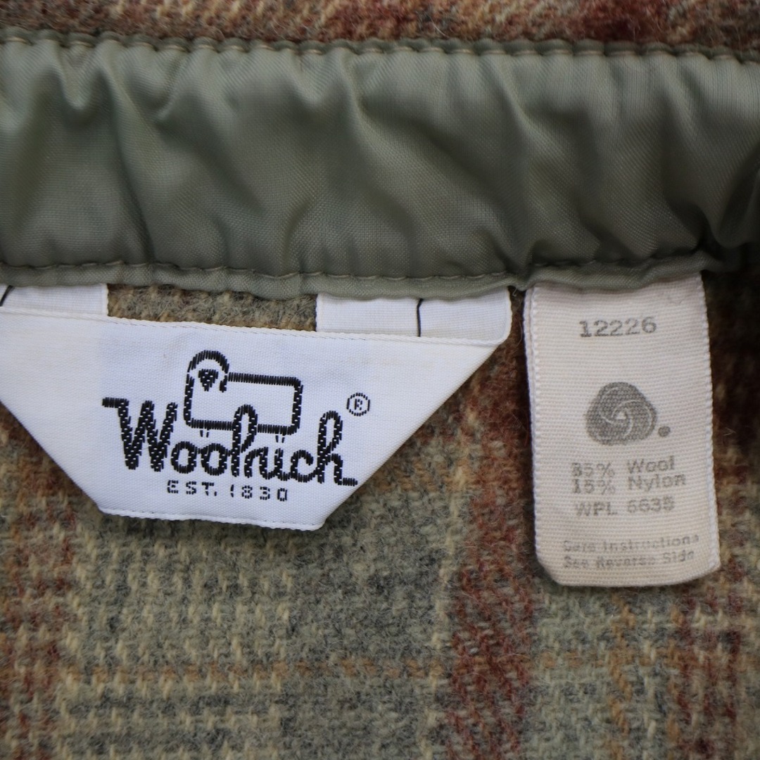 WOOLRICH(ウールリッチ)の70年代 WOOLRICH ウールリッチ ウエスタンシャツ 長袖シャツ 白タグ マルチカラー (メンズ XL) 中古 古着 O5223 メンズのトップス(シャツ)の商品写真