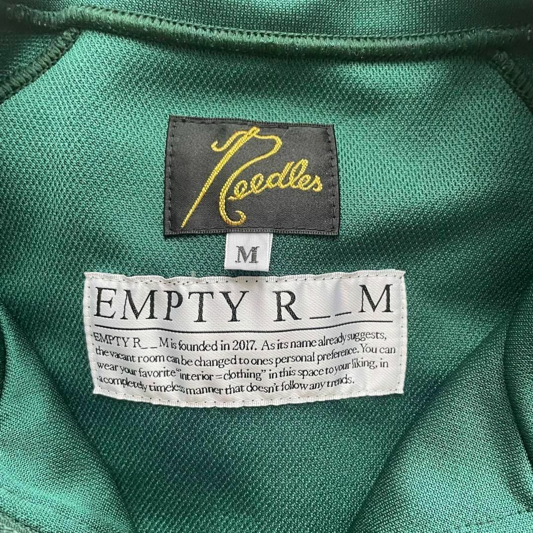 needles empty room 別注　グリーン　トラックジャケット　XL