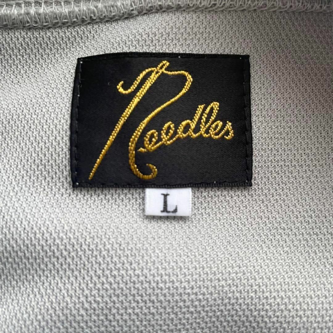 トラックジャケット L グレー ネイビー needles ニードルズ ニードルス-