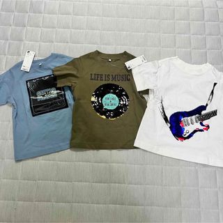 ジーユー(GU)の★GUジーユー★BOY★Tシャツ3点セット★サイズ110・120cm(Tシャツ/カットソー)