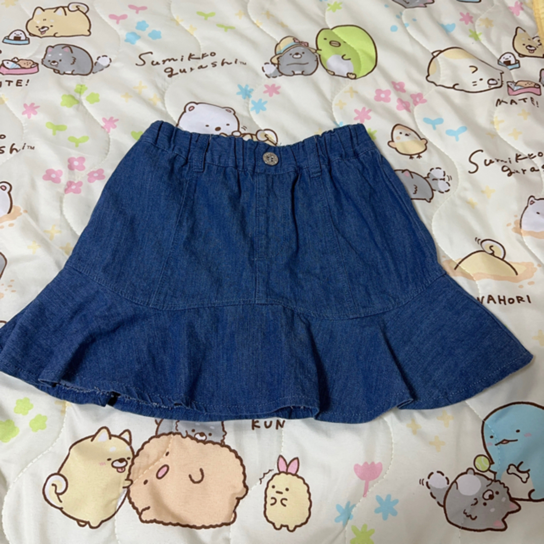 しまむら(シマムラ)の130スカート キッズ/ベビー/マタニティのキッズ服女の子用(90cm~)(スカート)の商品写真