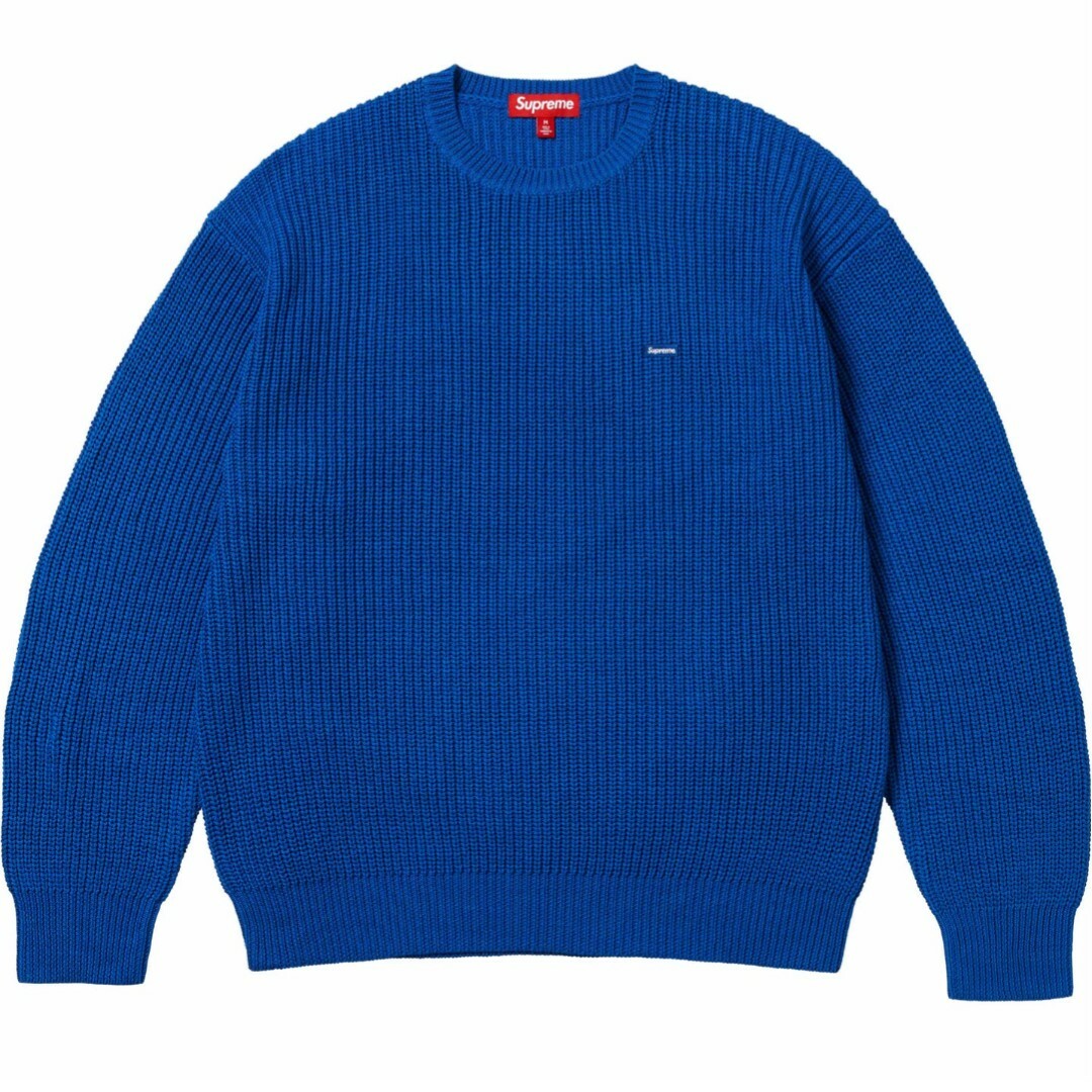 ニット/セーターSupreme Small Box Ribbed Sweater "Royal"