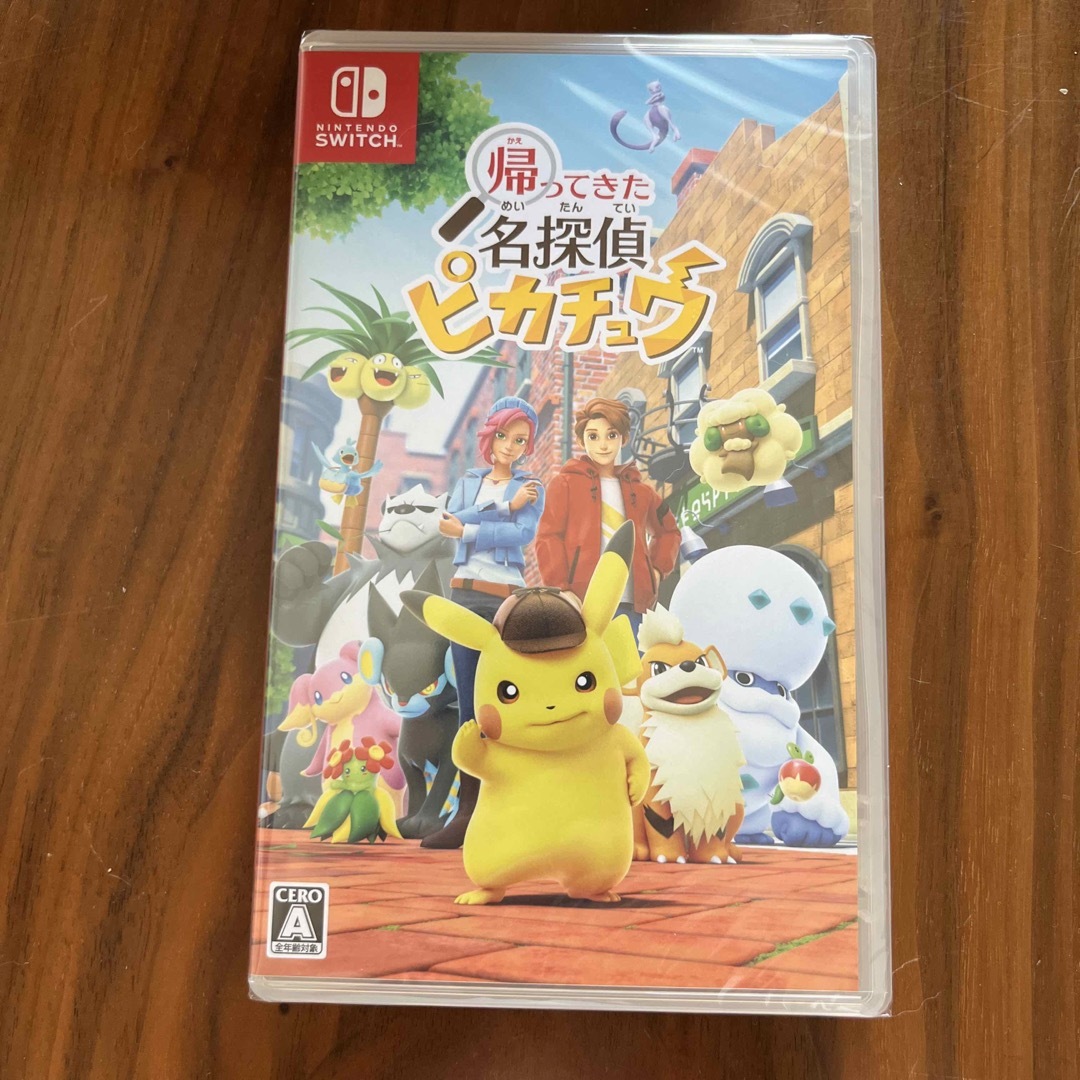 帰ってきた 名探偵ピカチュウ Switch エンタメ/ホビーのゲームソフト/ゲーム機本体(家庭用ゲームソフト)の商品写真