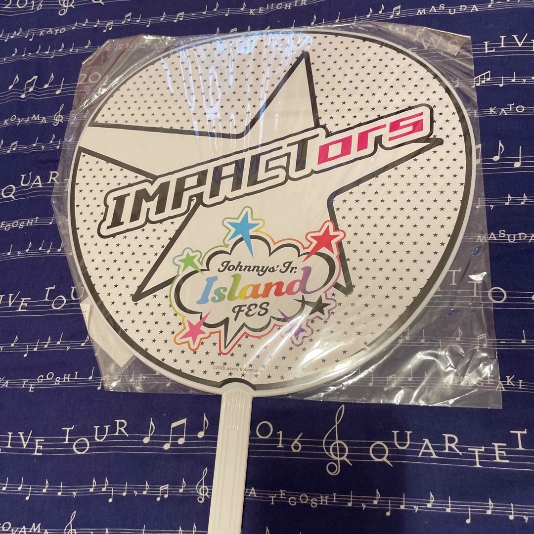 imp(インプ)のimpactors ジャンボうちわ エンタメ/ホビーのタレントグッズ(アイドルグッズ)の商品写真