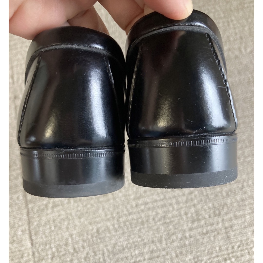 HARUTA(ハルタ)のHARUTA ローファー　ブラック　22センチ キッズ/ベビー/マタニティのキッズ靴/シューズ(15cm~)(ローファー)の商品写真