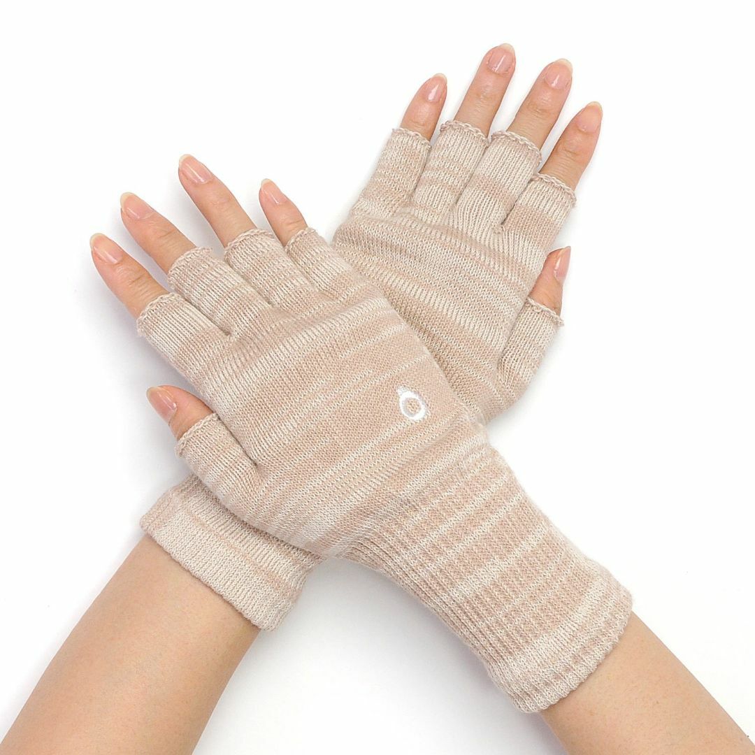 [841(ヤヨイ)] ハンドウォーマー 指なし手袋 スマホ手袋 綿 日本製