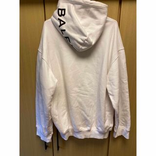 Balenciaga - 正規 BALENCIAGA バレンシアガ フードロゴ パーカーの