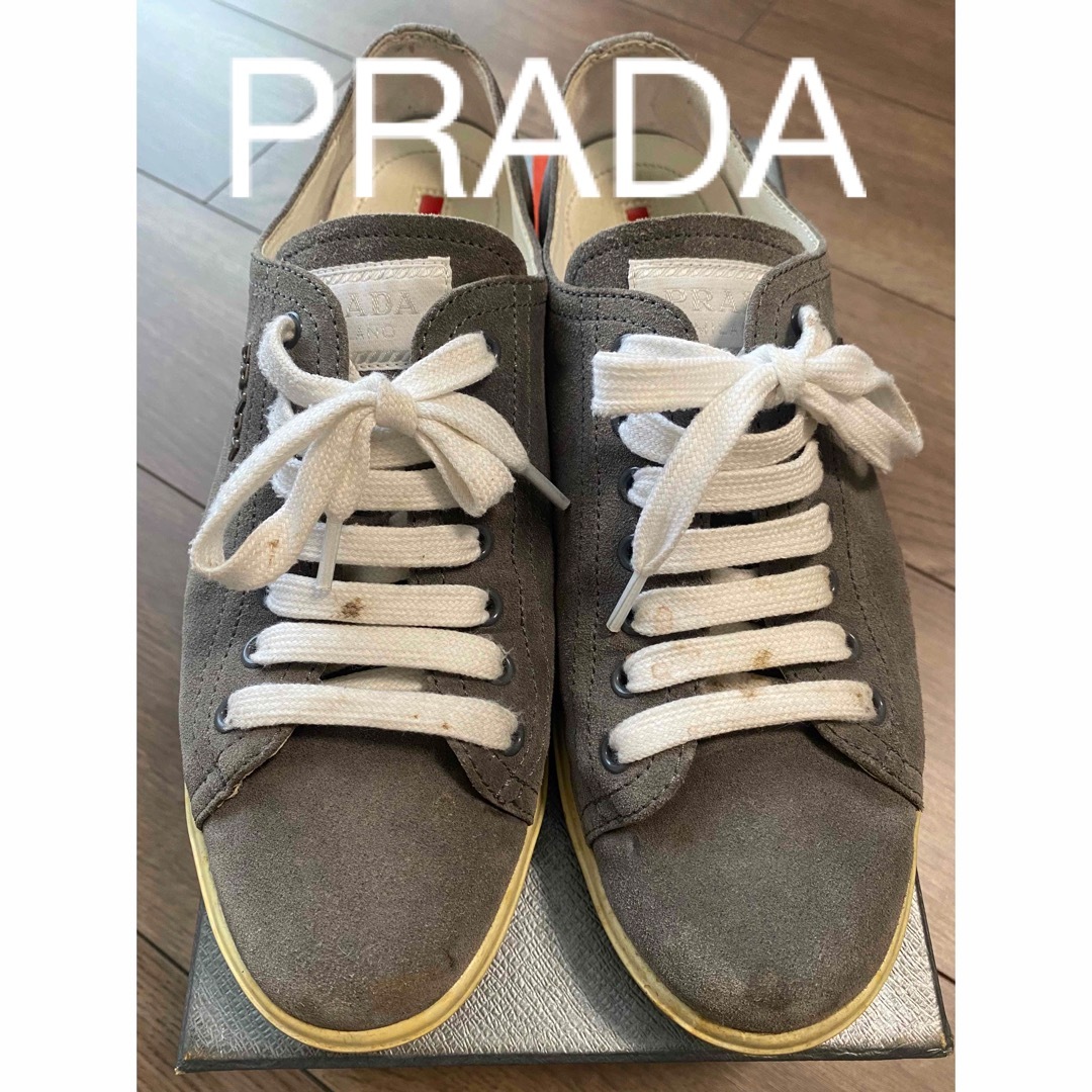 PRADA(プラダ)の年末セール！！！PRADA スニーカー25cm レディースの靴/シューズ(スニーカー)の商品写真