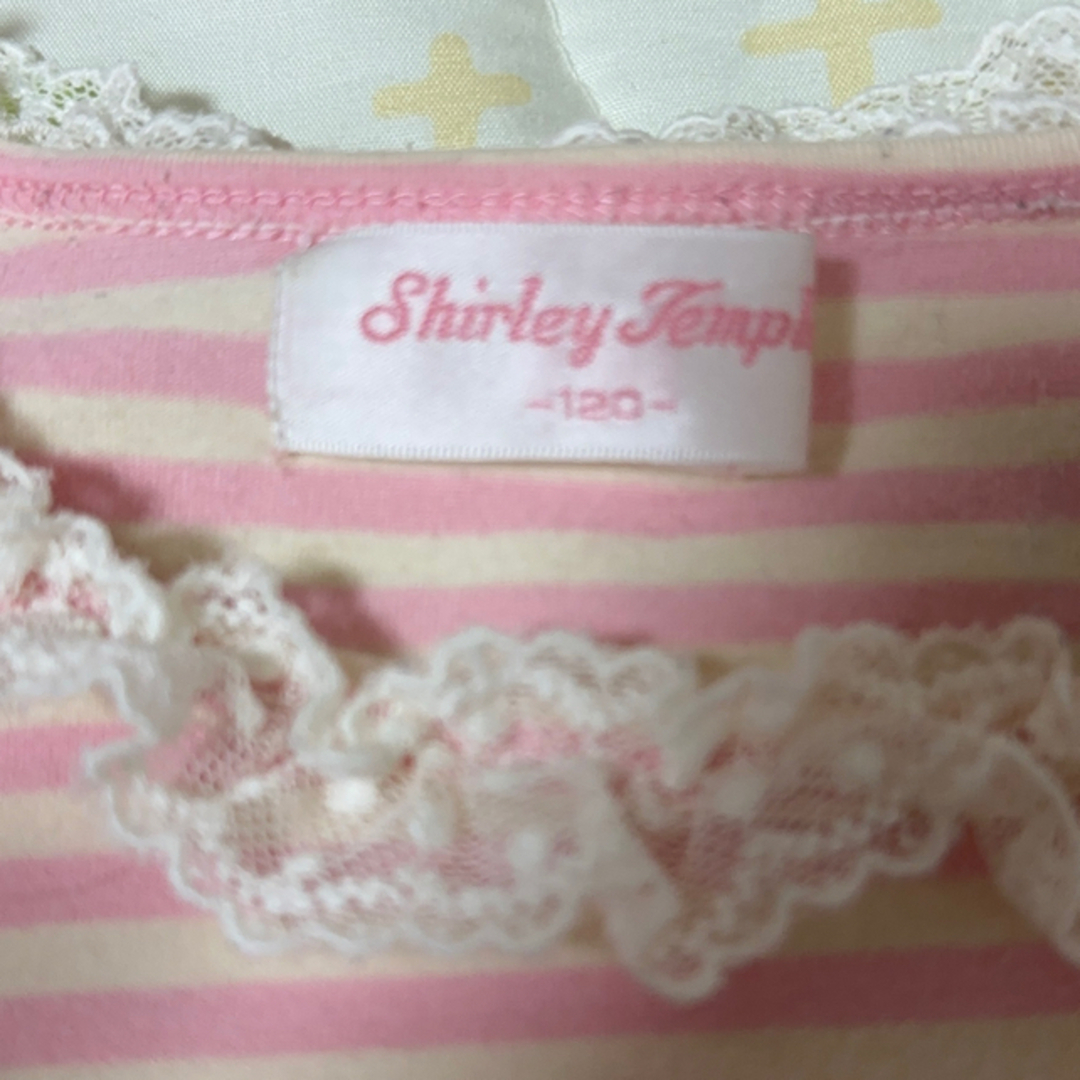 Shirley Temple(シャーリーテンプル)の120シャーリーテンプル キッズ/ベビー/マタニティのキッズ服女の子用(90cm~)(Tシャツ/カットソー)の商品写真