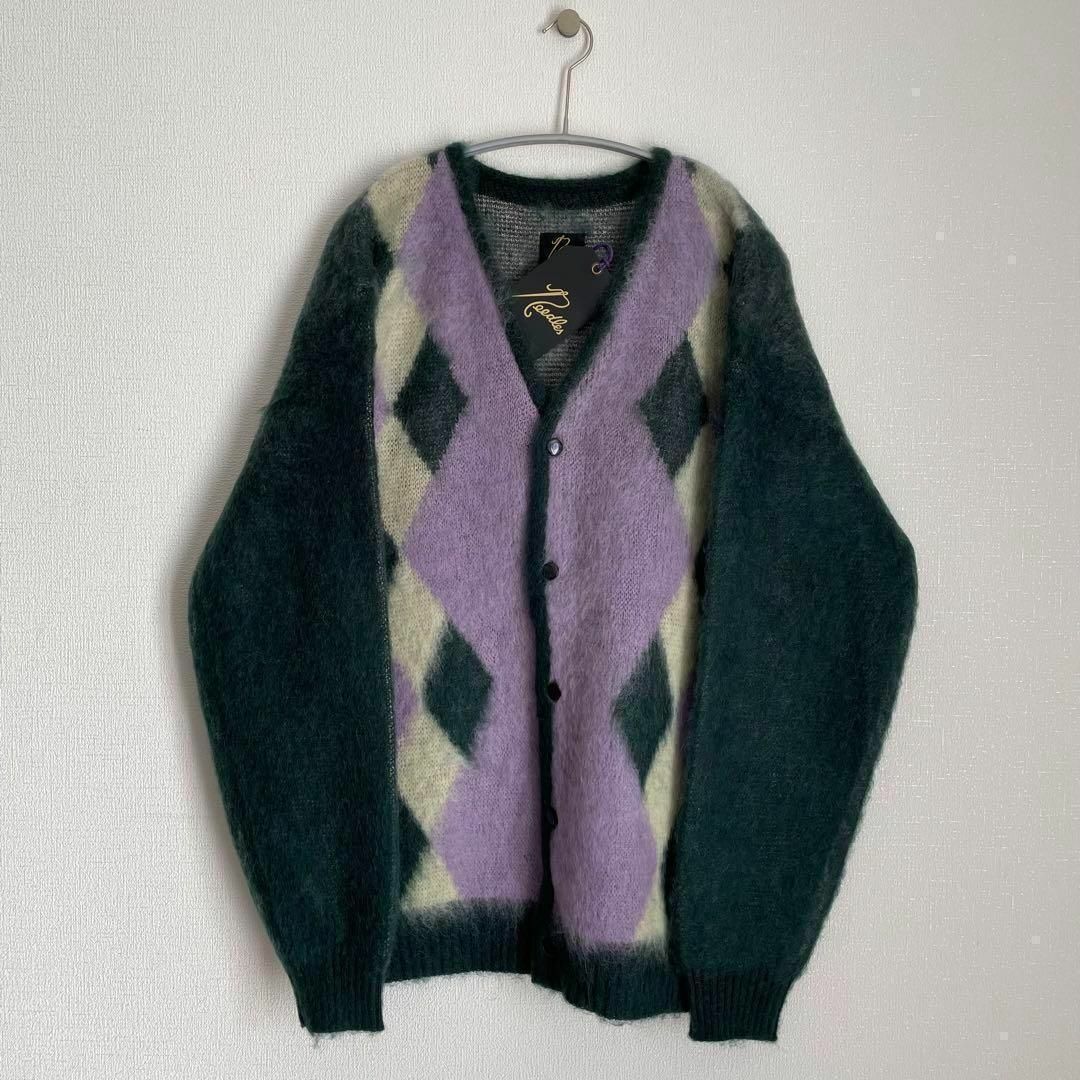 NEEDLES / ニードルス MOHAIR CARDIGAN DIAMOND