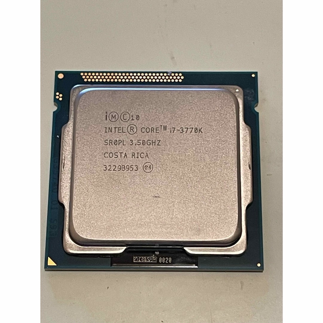 Intel core i7 -3770K ジャンクの通販 by えぎあーたす｜ラクマ