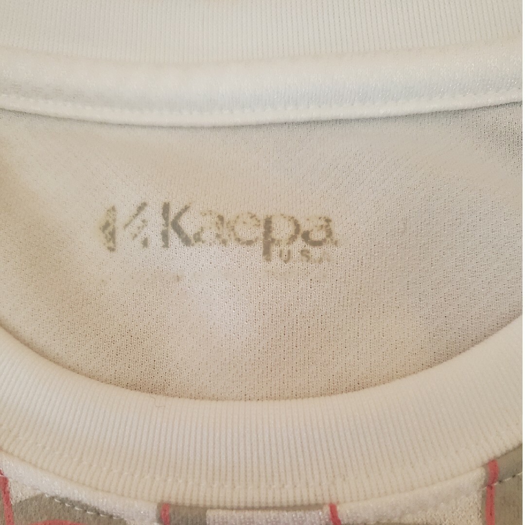 Kaepa(ケイパ)のレディース　Kaepa　半袖Tシャツ　ホワイト スポーツ/アウトドアのゴルフ(ウエア)の商品写真