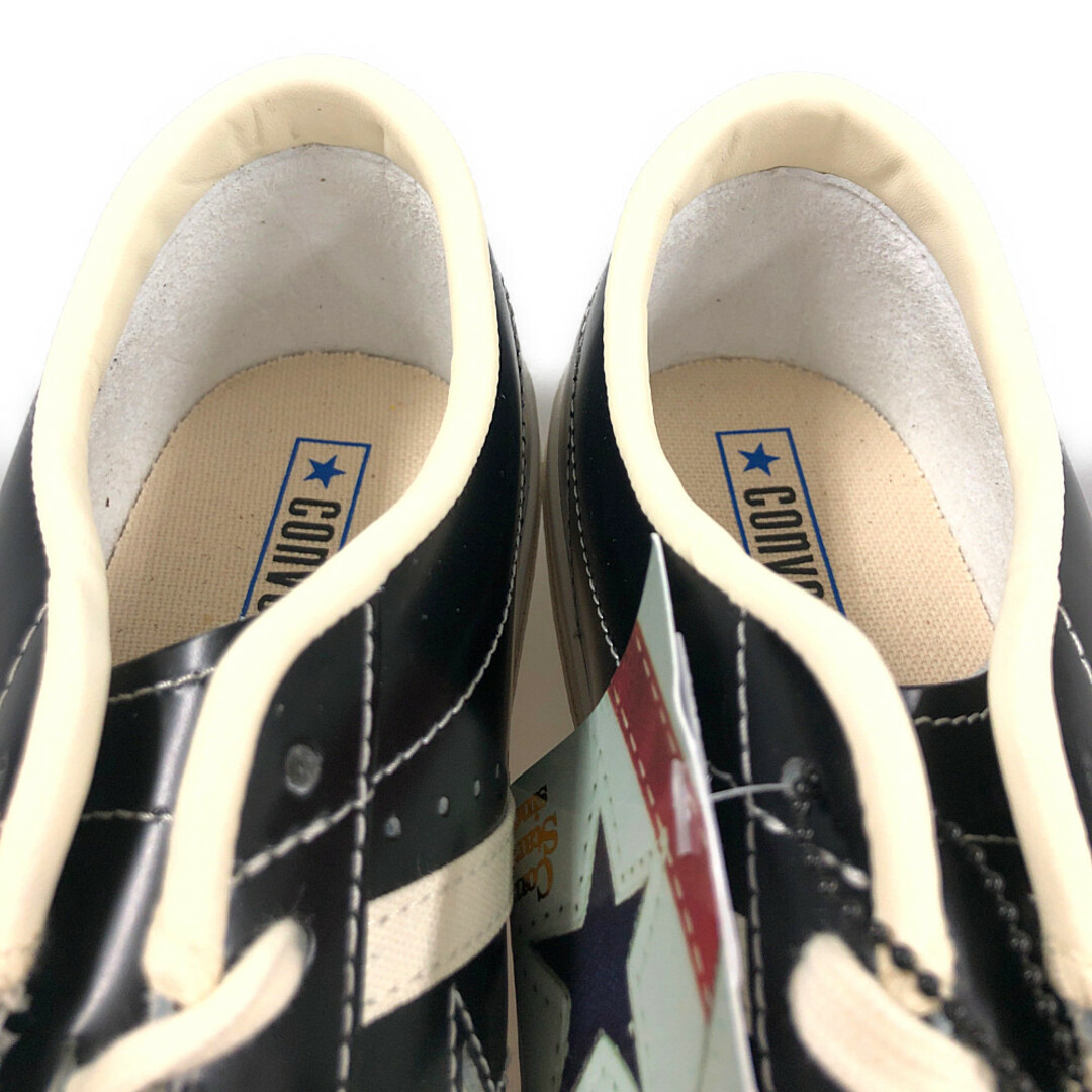 CONVERSE(コンバース)のCONVERSE コンバース 品番 1CL537 STAR&BARS VTG LEATHER シューズ スニーカー ブラック サイズUS8.5=27cm 正規品 / 23140B メンズの靴/シューズ(スニーカー)の商品写真