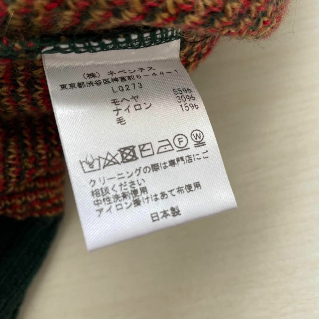 Needles - モヘアカーディガン M tartan タータン 22aw mohair 5-1の