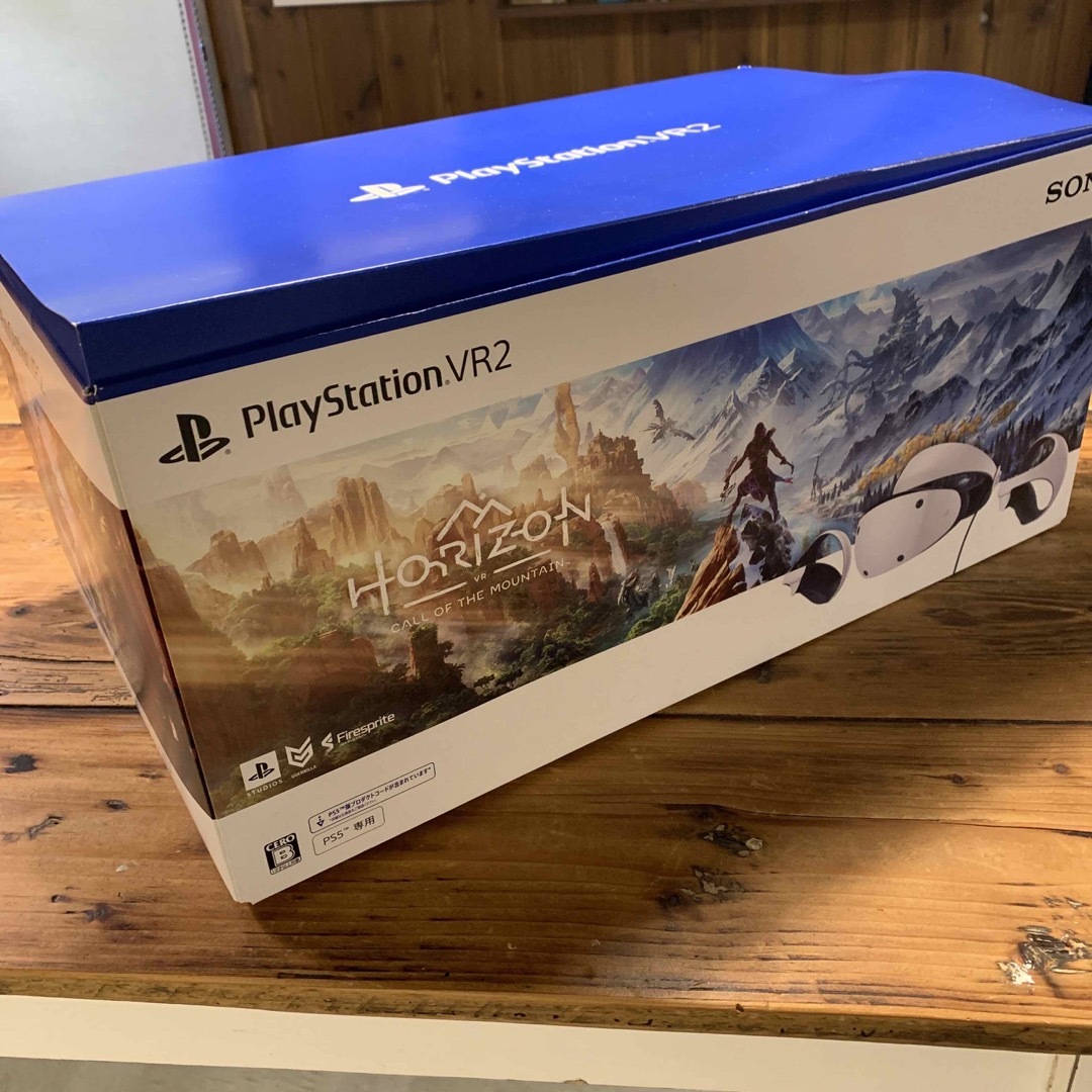 PlayStation VR - PSVR2 本体(HORIZONのコードは使用済み)の通販 by び PlayStation VR - PSVR2 本体(HORIZONのコードは使用済み)の通販 by び