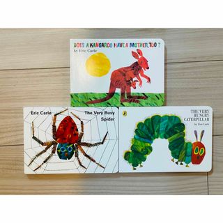 エリックカール(ERIC CARLE)のセール英語絵本　しかけ絵本　エリックカール　3冊セット　caterpillar(洋書)