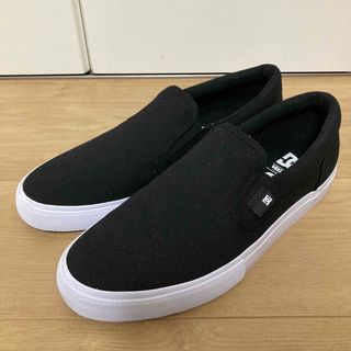 ディーシーシューズ(DC SHOES)のDC  スニーカー　スリッポン　黒　ブラック　27.5(スニーカー)