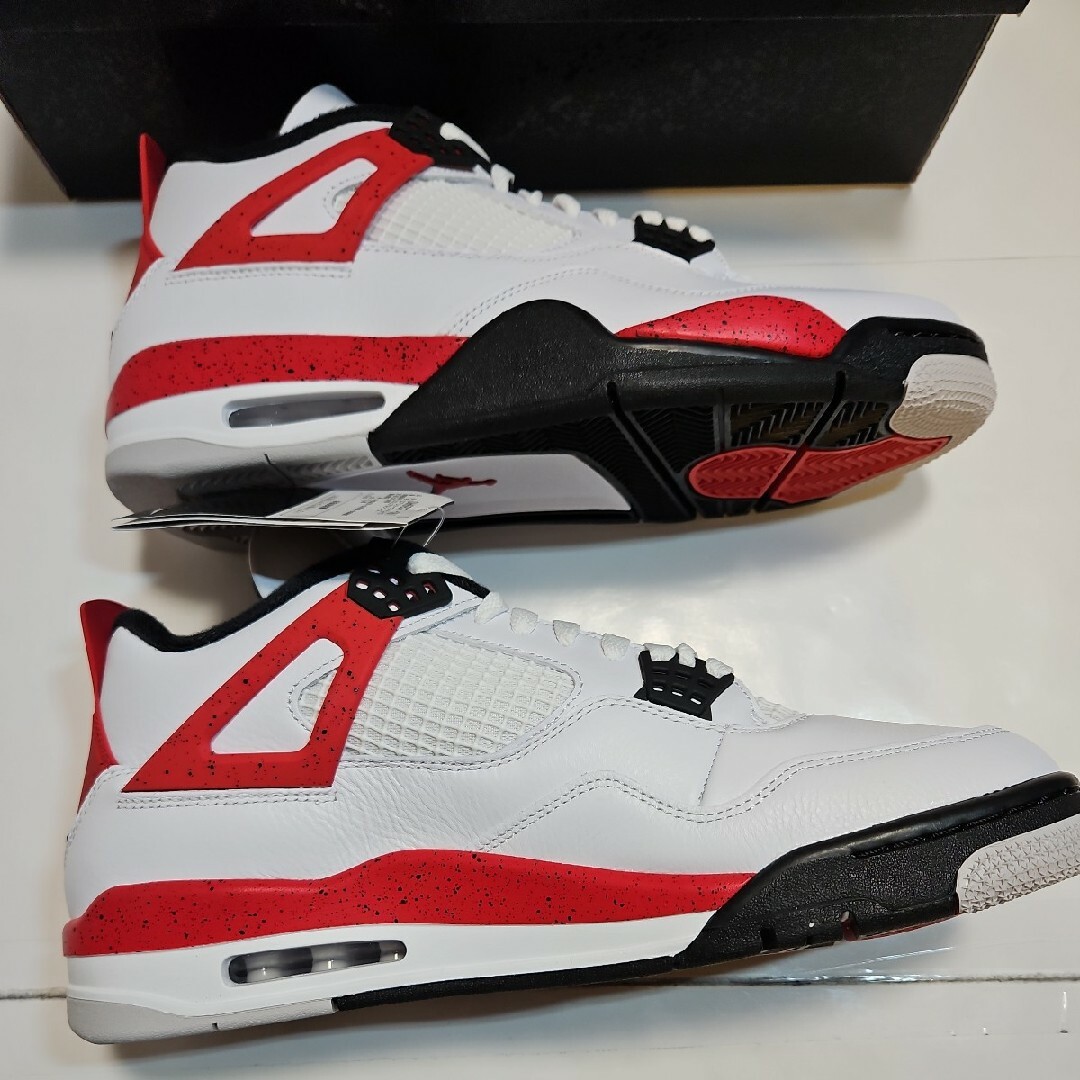 Nike Air Jordan 4 Retro Red Cement 30cm