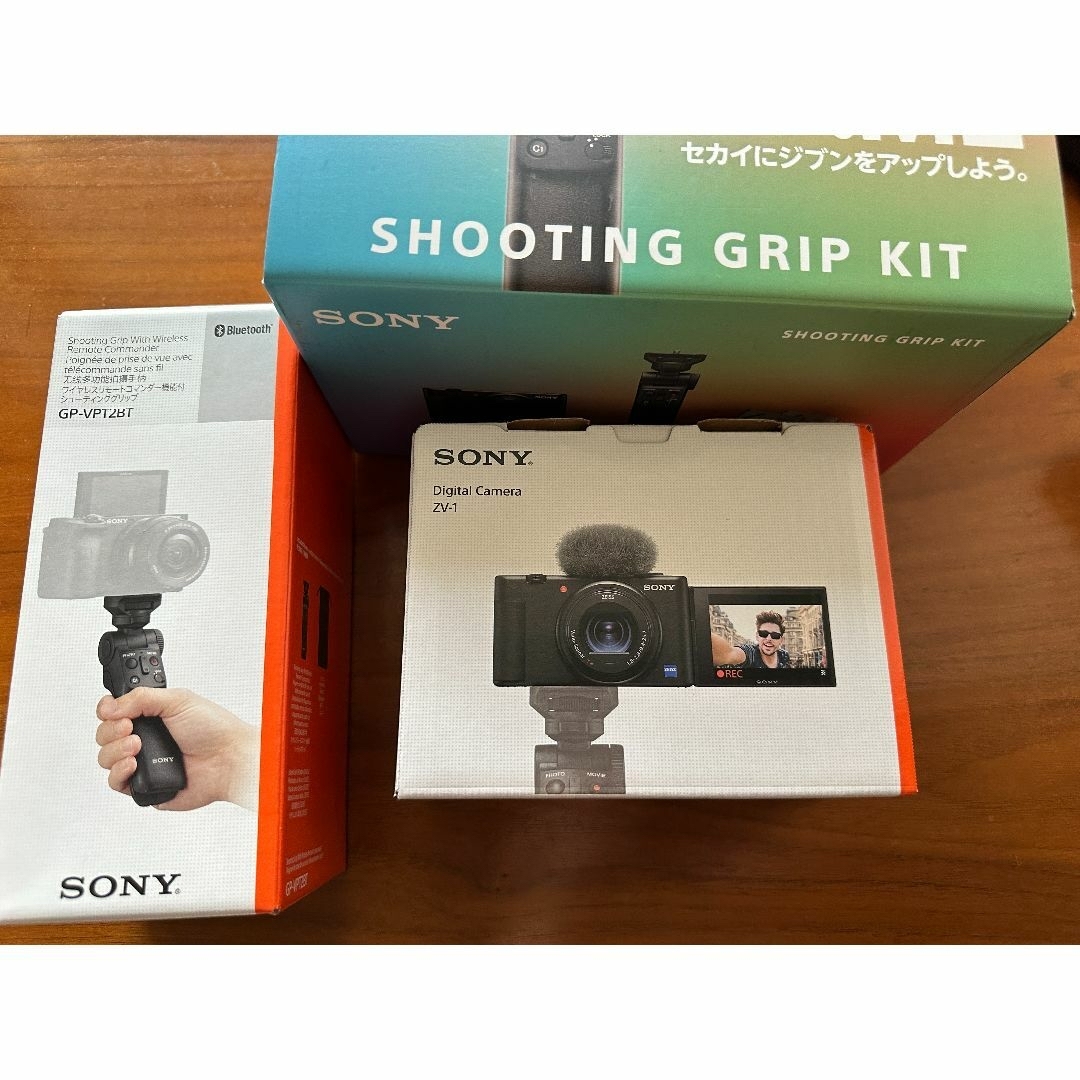 SONY - SONY VLOGCAM ZV-1G シューティンググリップキット の通販 by