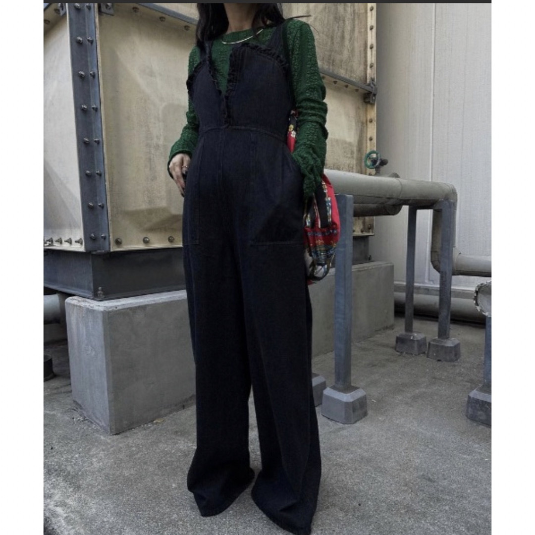 新品未使用】アメリヴィンテージ FRILL DETAIL OVERALL-