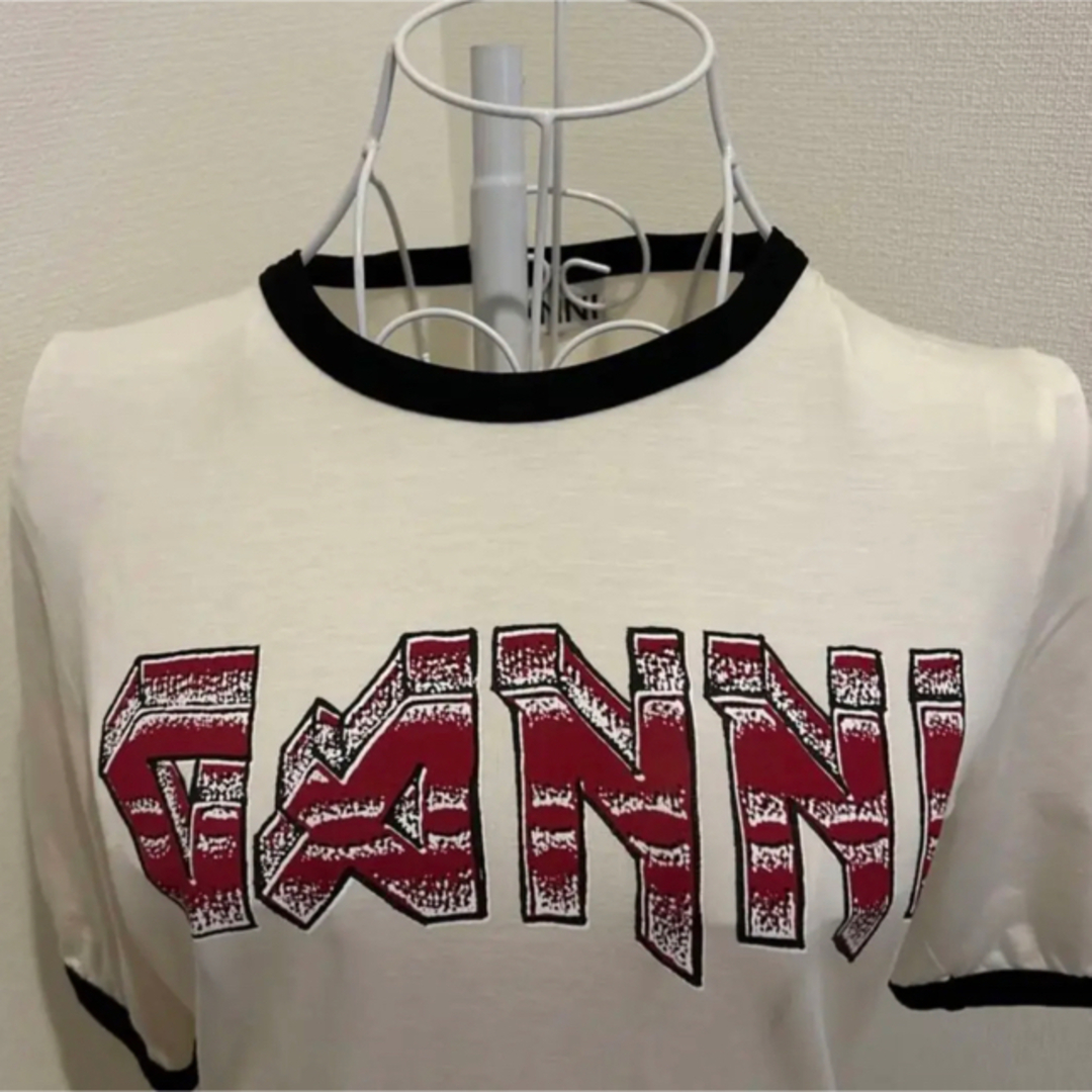 ガニーGANNI Light Stretch Jersey-T-shirts