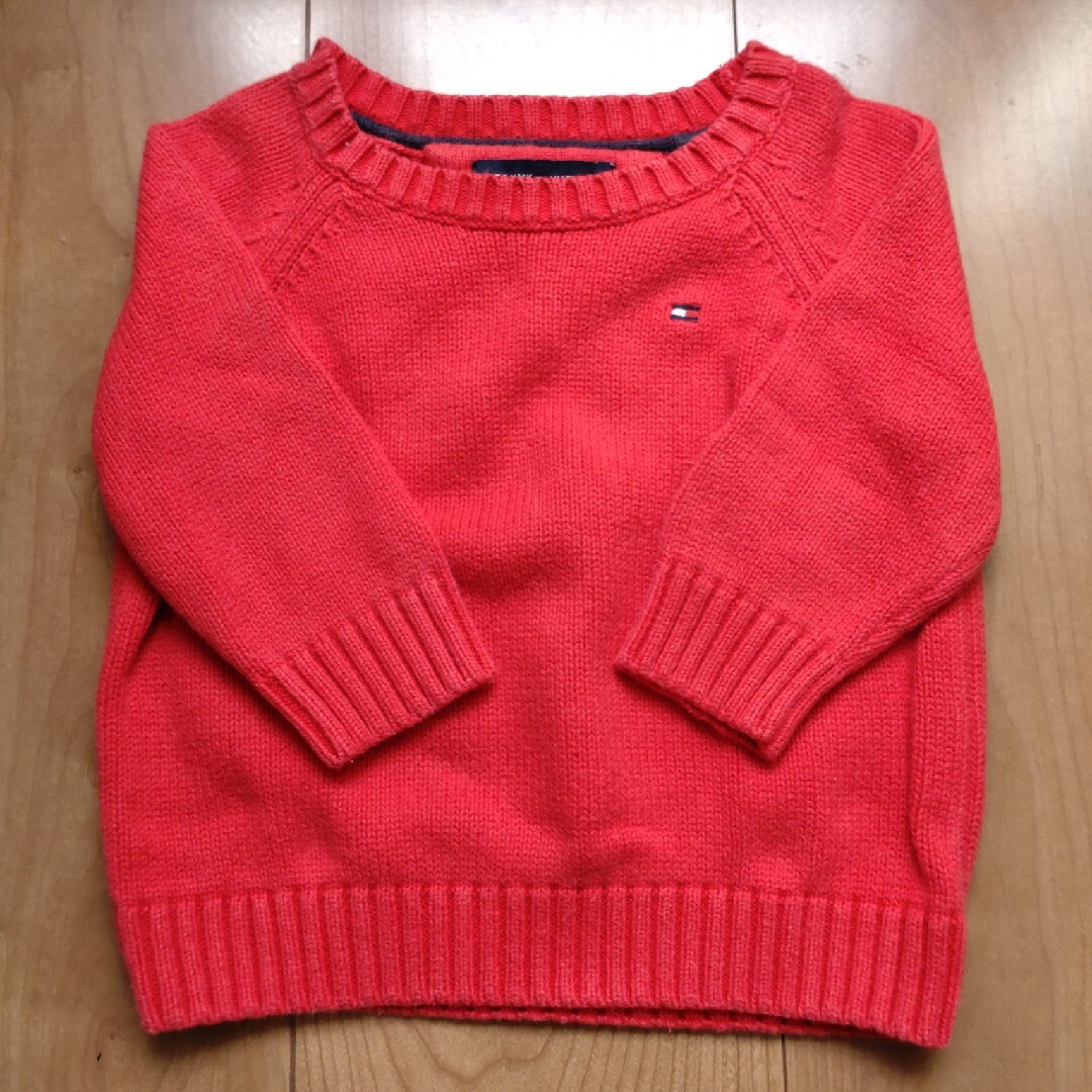 TOMMY HILFIGER(トミーヒルフィガー)のセーター　12M キッズ/ベビー/マタニティのベビー服(~85cm)(ニット/セーター)の商品写真