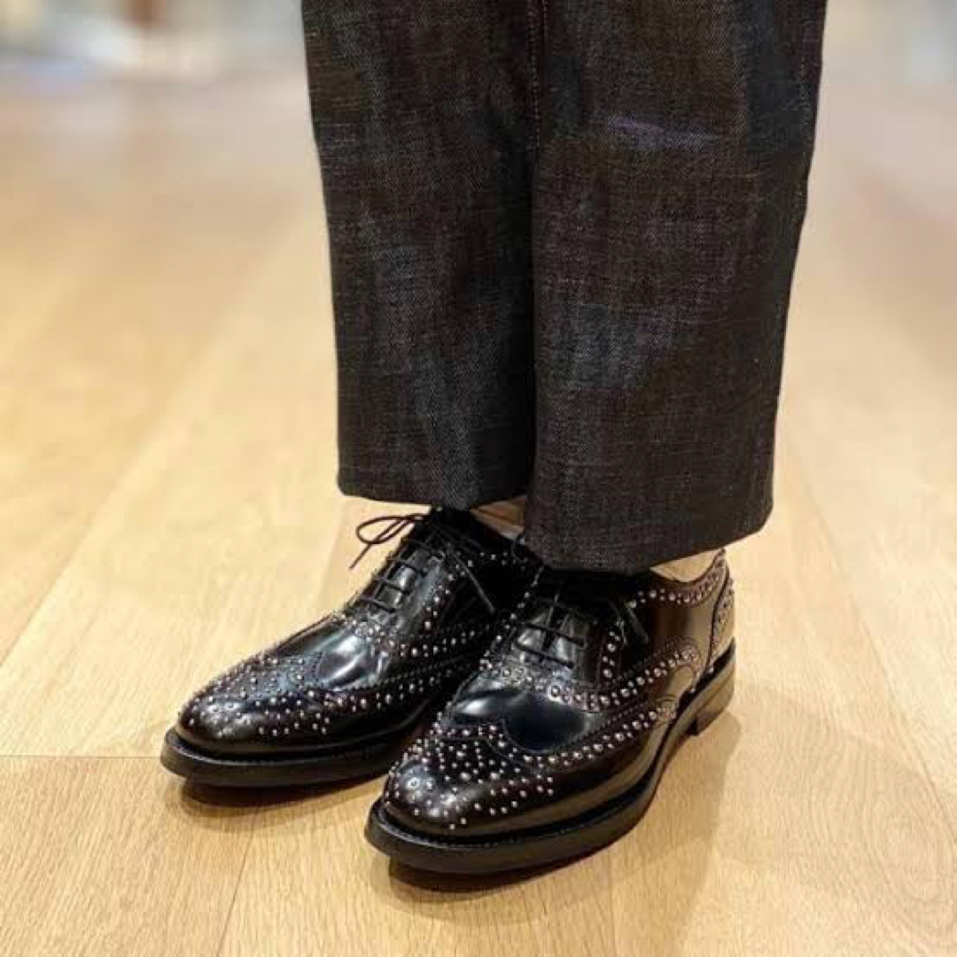 Church's - 定価192500円 新品同様 Churchs BURWOOD レースアップ 37の