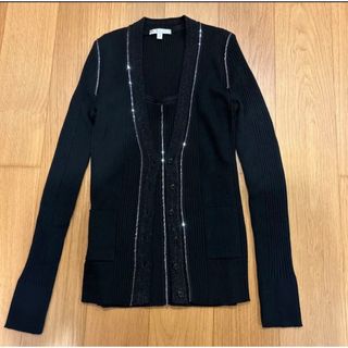 PAULE KA - ポールカ カーディガンとノースリーブニットのアンサンブル