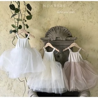 Monbebe  ⁡ tutu dress ⁡ (1歳〜2歳) 〜(5歳〜6歳)(ドレス/フォーマル)