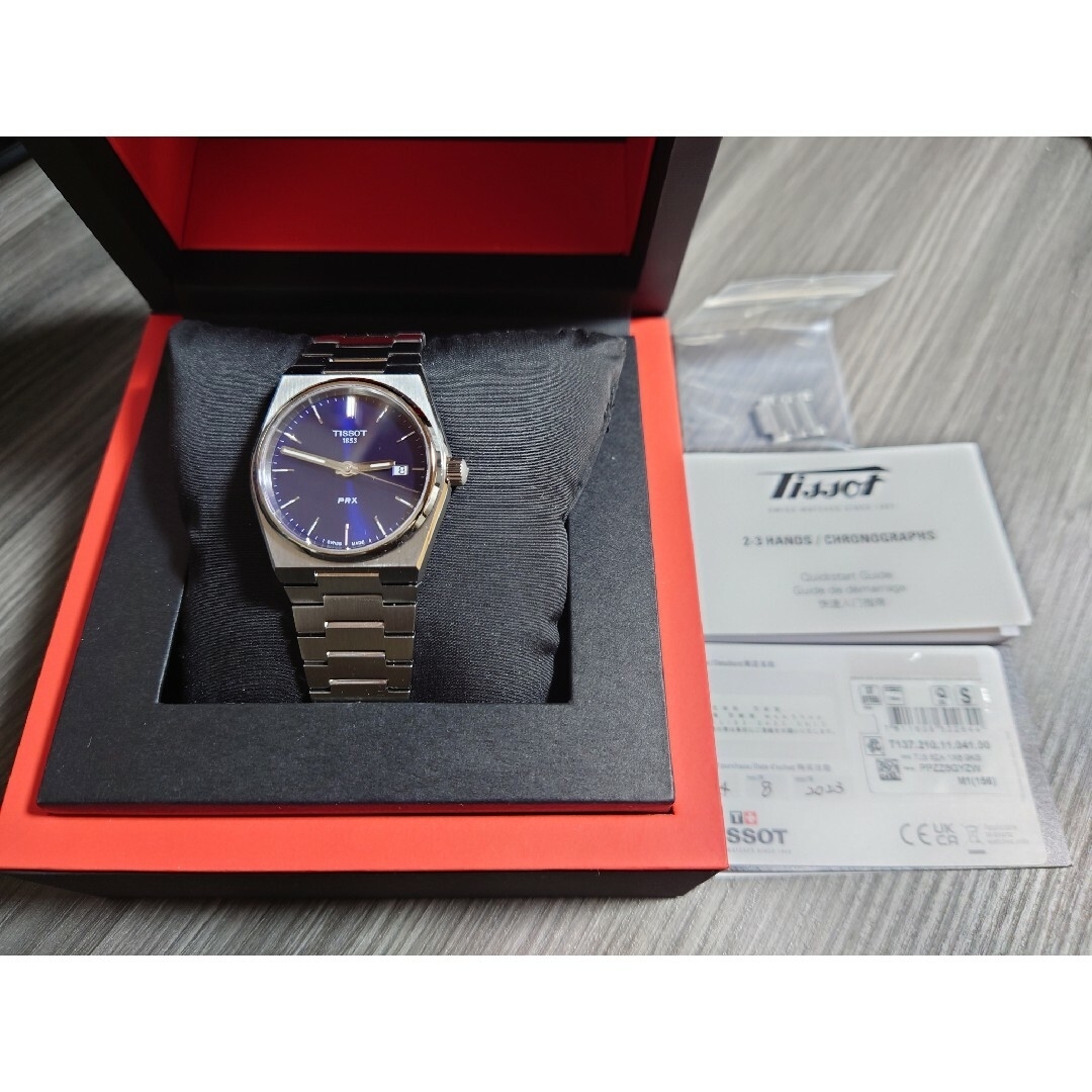 TISSOT PRX 35mm クォーツ T1372101104100