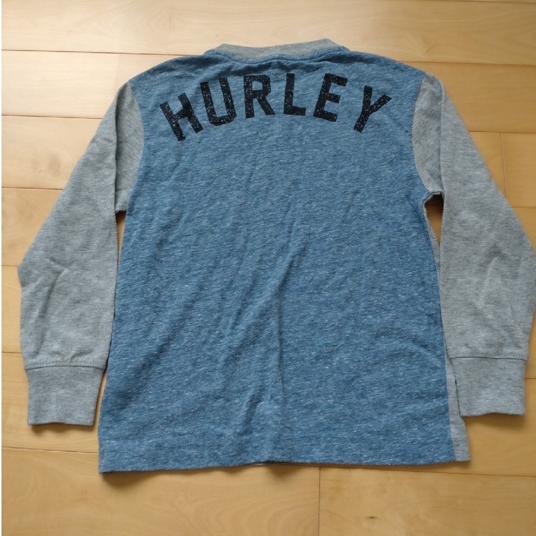 Hurley(ハーレー)の子ども服　ハーレー　ロンT  116-122㌢ キッズ/ベビー/マタニティのキッズ服男の子用(90cm~)(Tシャツ/カットソー)の商品写真