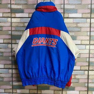 GAME DAY×NFL ニューヨークジャイアンツ 中綿ジャケット ブルゾン