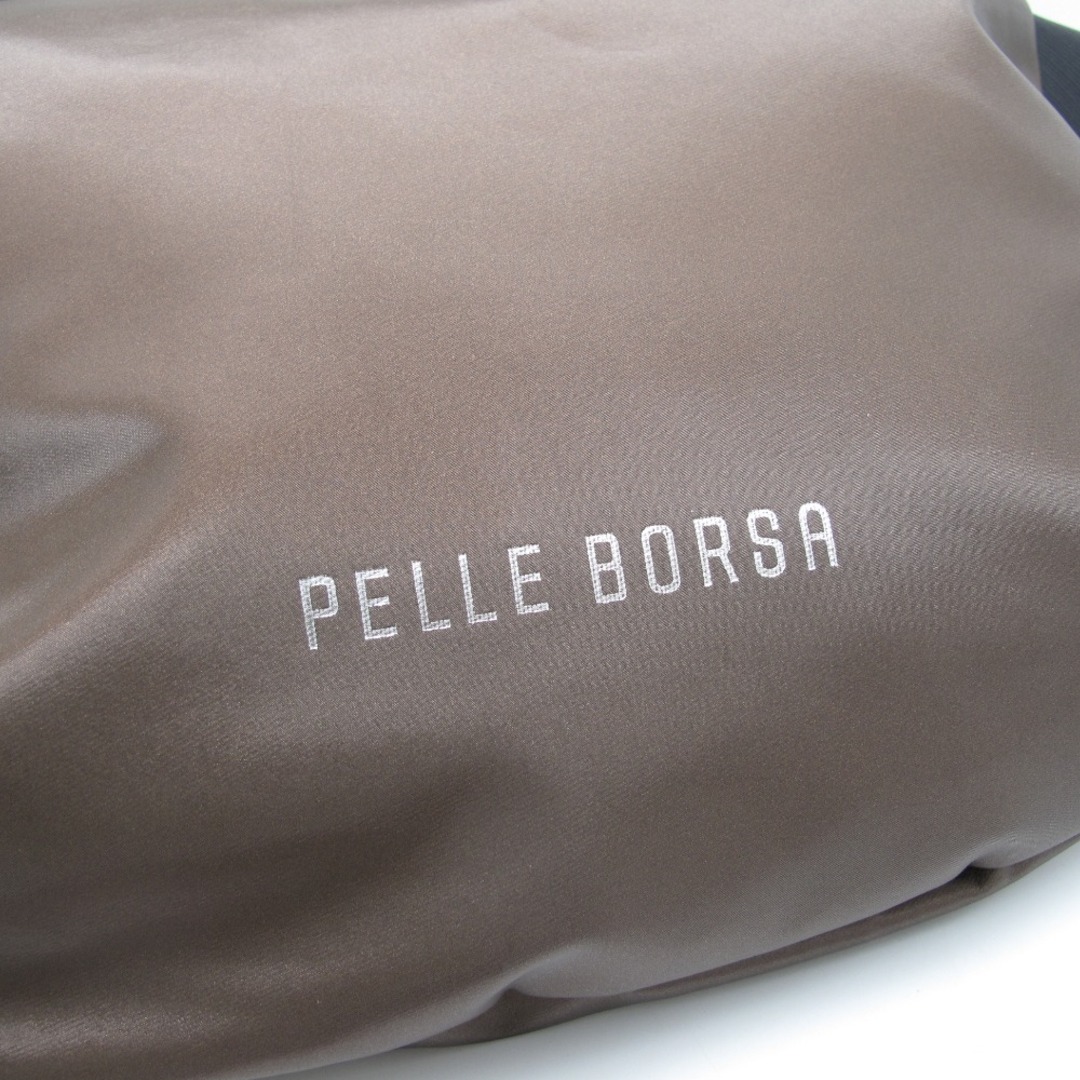 PELLE BORSA (ペレボルサ) Cheers チアーズ ショルダーバッグ クロスボディ 斜め掛け 4643 軽量 防水 ブラウン レディース 4