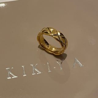 アーカー(AHKAH)のKIKIYA♡マトラッセリング♡11号新品未使用(リング(指輪))