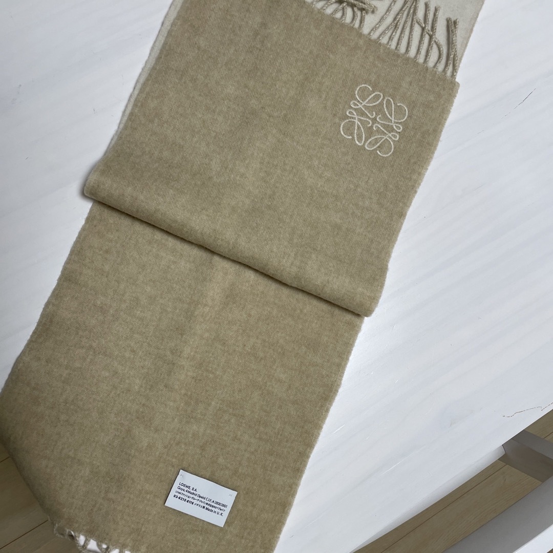 LOEWE - LOEWE バイカラースカーフ お値下げしましたの通販 by あい's