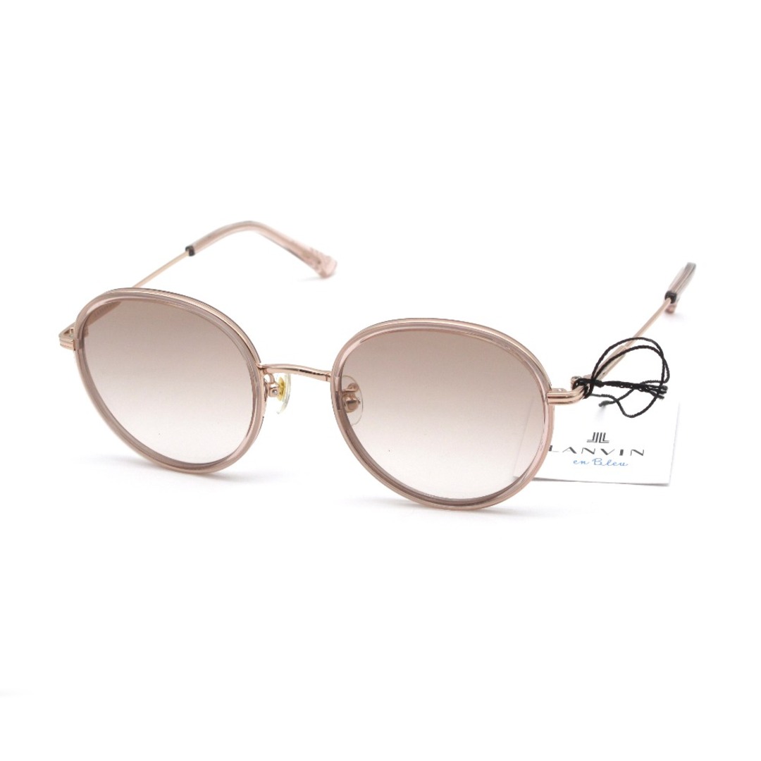 LANVIN en Bleu (ランバンオンブルー) サングラス SLB010J UVカット アジアンフィット ボストンシェイプ ピンク 51 22 140 ケース付き レディース アイウェア 眼鏡 未使用品 | フリマアプリ ラクマ
