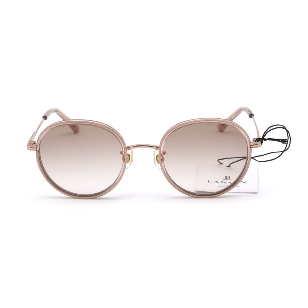 LANVIN en Bleu (ランバンオンブルー) サングラス SLB010J UVカット アジアンフィット ボストンシェイプ ピンク 51 22 140 ケース付き レディース アイウェア 眼鏡 未使用品