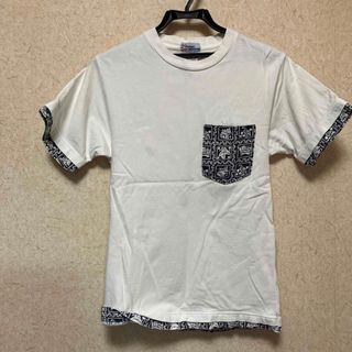 レインスプーナー(Reyn Spooner)のレインスプーナー　レディース　Tシャツ　XS   白紺(Tシャツ(半袖/袖なし))