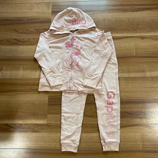 ギャップキッズ(GAP Kids)のGAP セットアップ パーカー スエット ディズニー 130 140(ジャケット/上着)