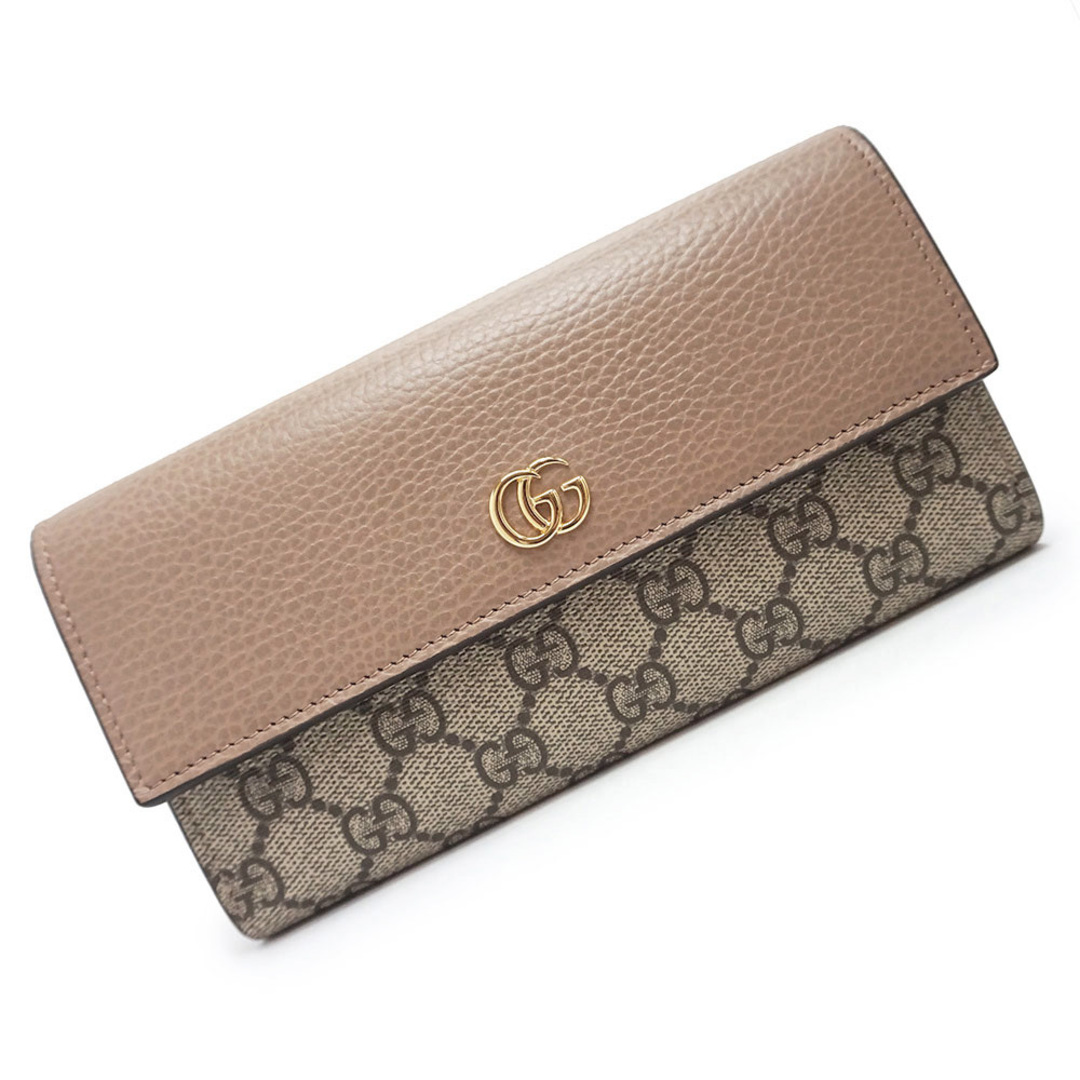 Gucci - グッチ GG マーモント コンチネンタルウォレット 二つ折り長