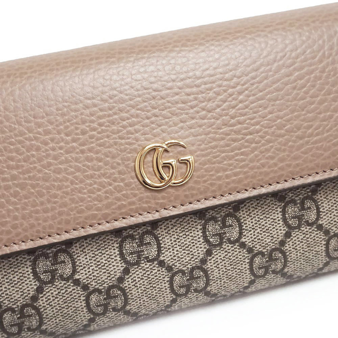 Gucci   グッチ GG マーモント コンチネンタルウォレット 二つ折り長