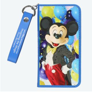 ディズニー(Disney)の【新品】イマジニングザマジック★ミッキー★スマホケース(モバイルケース/カバー)