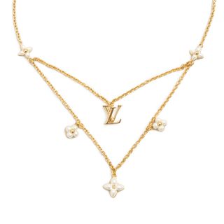 LOUIS VUITTON - ルイ ヴィトン LV フローラグラム ネックレス ビーズ
