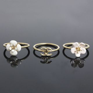 シャネル リング(指輪)(ピンク/桃色系)の通販 100点以上 | CHANELの
