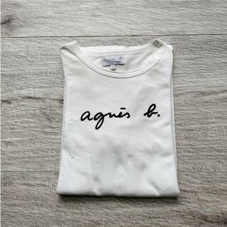 アニエスベー(agnes b.)のアニエスベー  ロゴTシャツ サイズ1(Tシャツ(長袖/七分))