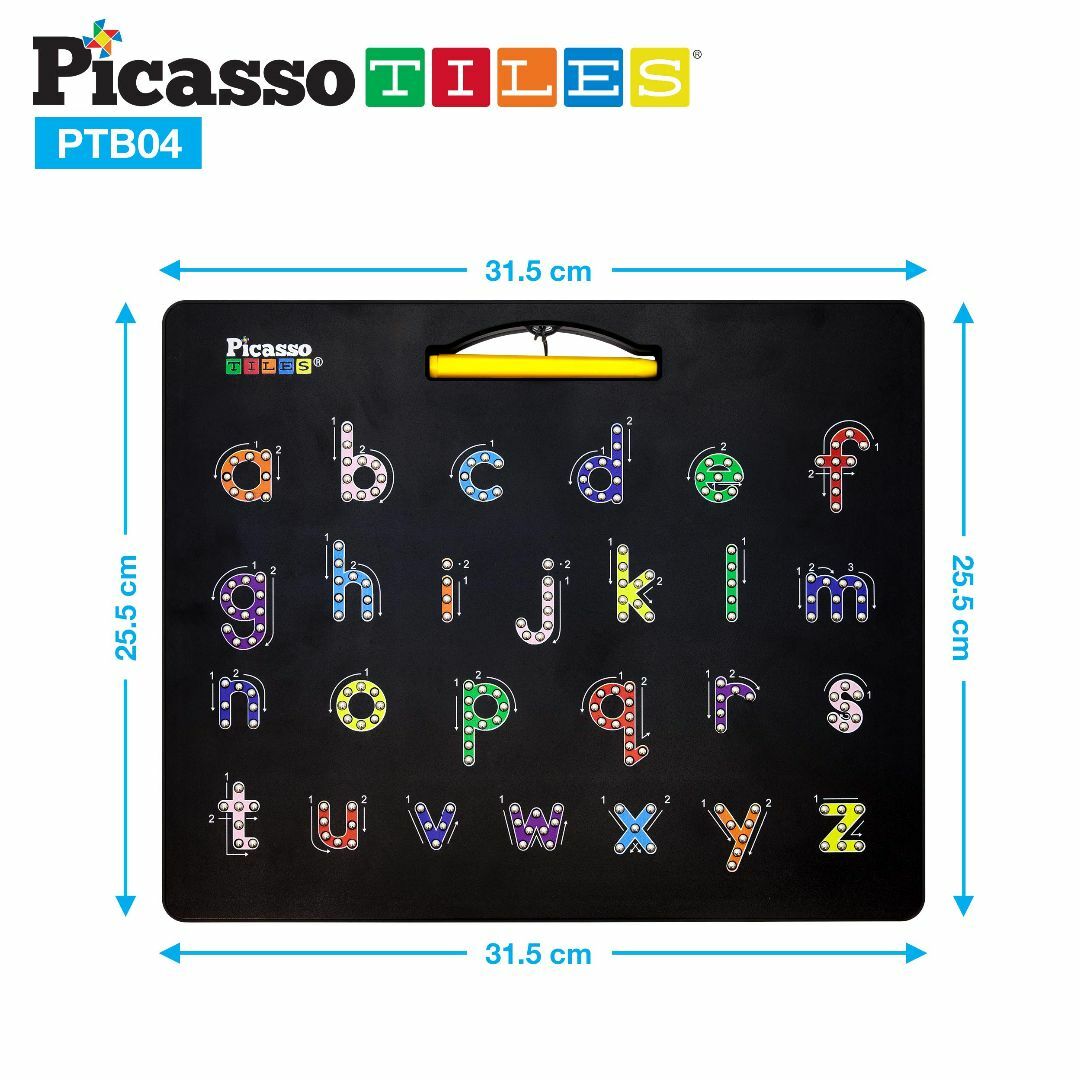 【新着商品】Picasso Tiles PTB04 両面マグネット式 2 in
