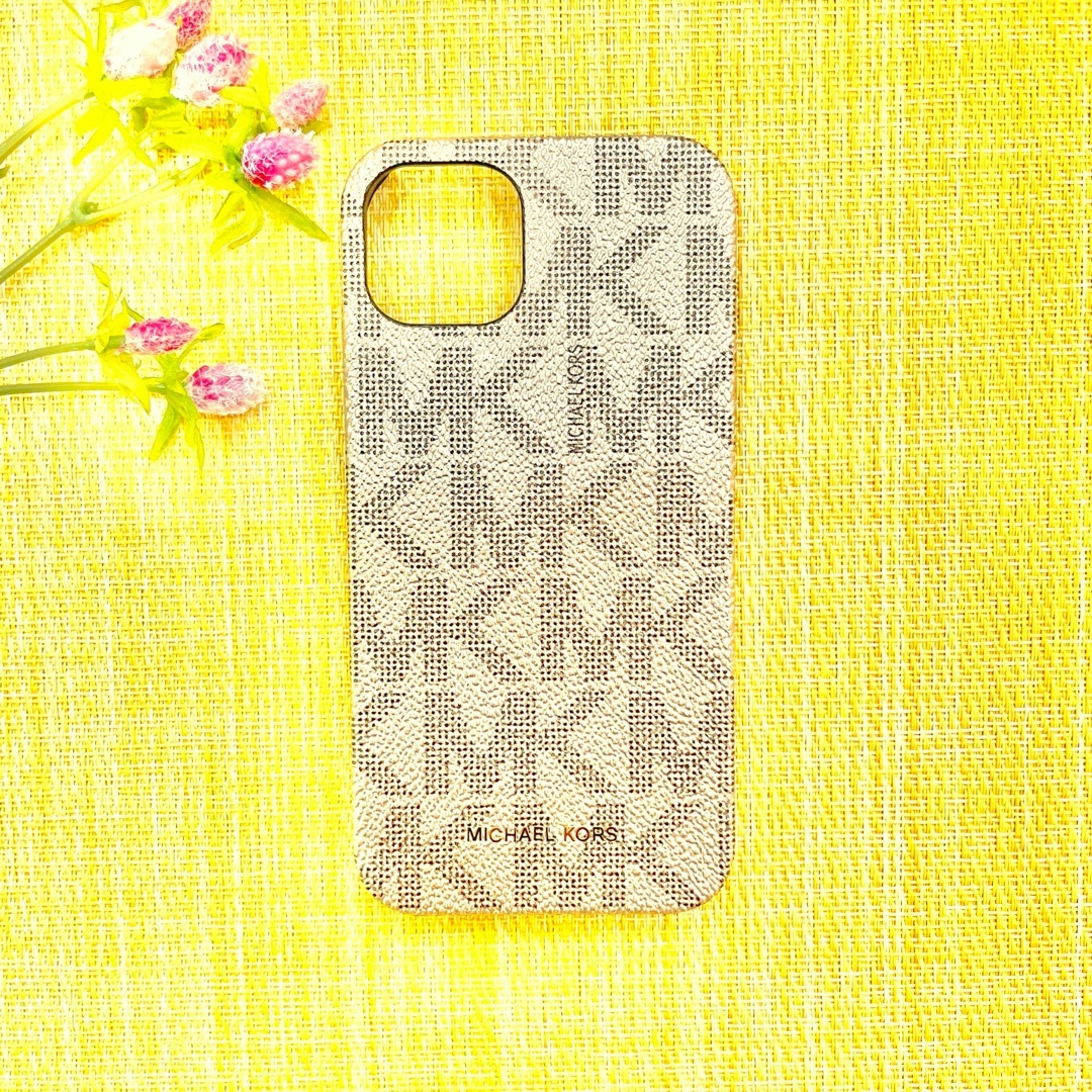 Michael Kors(マイケルコース)のMICHAEL KORS マイケルコース MKJH21PC07 ROSE スマホ/家電/カメラのスマホアクセサリー(iPhoneケース)の商品写真